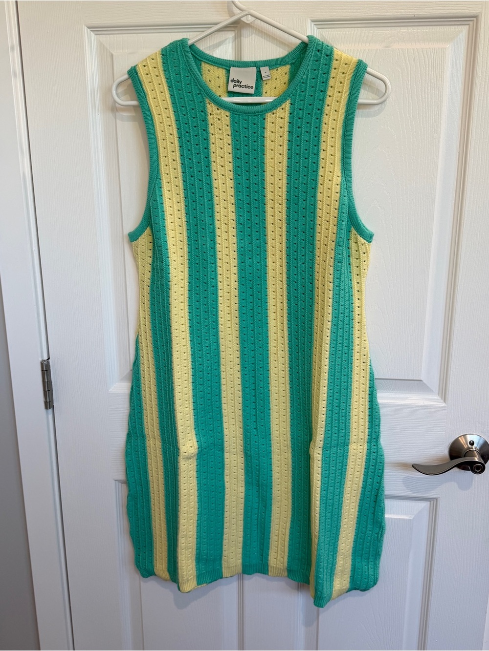 Daily Practice Striped Knit Mini Dress - Picture 3 of 6
